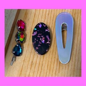 New! Colorful Hair Clip Set